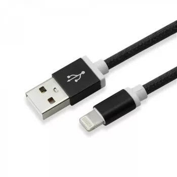 Cabo Sbox IPH7-B USB 2.0 8 Pin preto