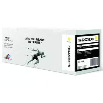 Toner para HP Color LaserJet Pro 4202 W2200X TH-2200YEXN 100% novo amarelo