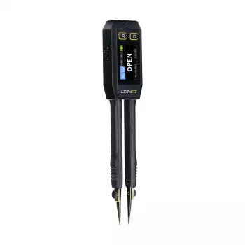 Medidor LCR digital de pinça Fnirsi LCR-ST1 – testador LCR prático para componentes SMD