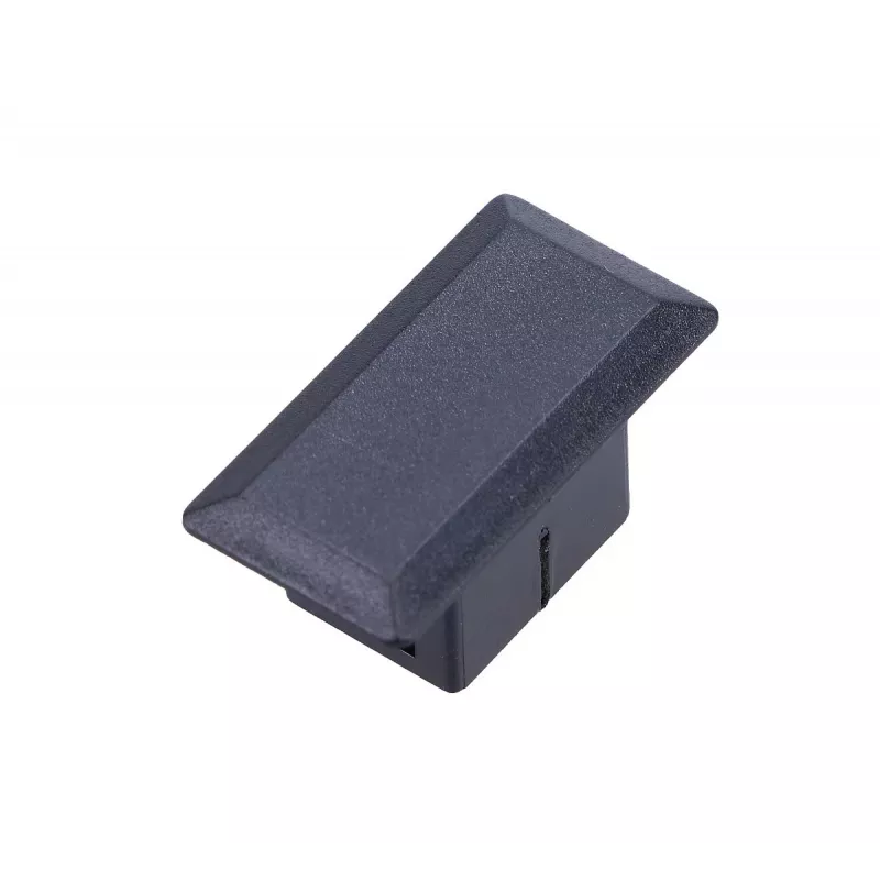 Ficha de fibra ótica Extralink, preto, SC simplex para patch panels