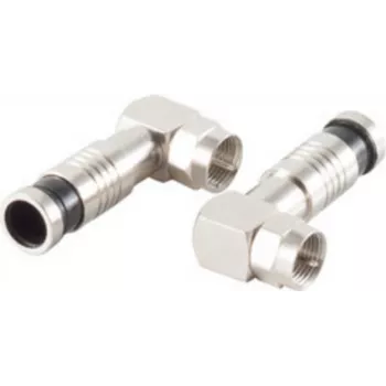 Ficha angular de compressão ShiverPeaks 85031-A para cabo de 7,2 mm