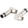 Ficha angular de compressão ShiverPeaks 85031-A para cabo de 7,2 mm