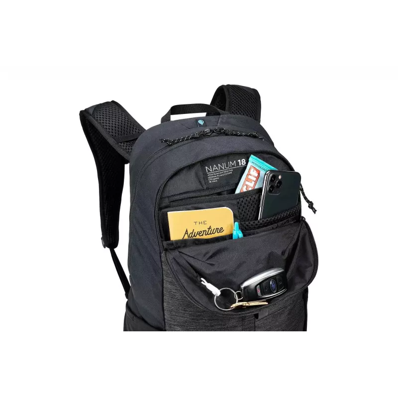 Thule | Nanum, 18L | Mochila de caminhada | Preto