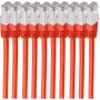 Cabo de rede shiverpeaks BS75711-H0.25R-SET10 vermelho 0,25 m Cat6 S/FTP (S-STP)