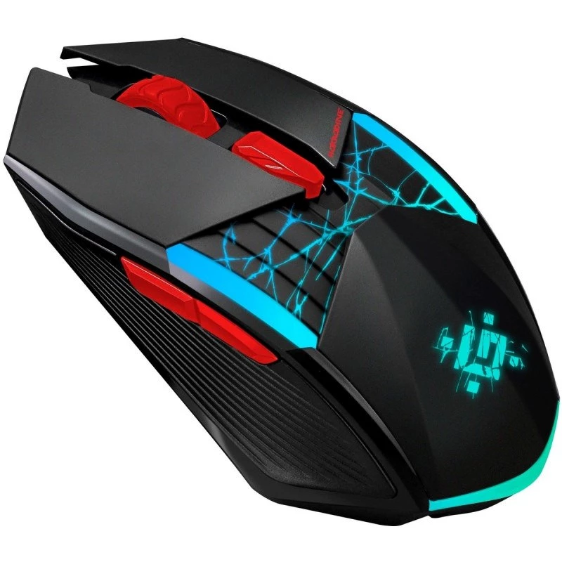 Rato DEFENDER GM-126 TISA RF+BT ÓTICO 1600dpi 6P preto