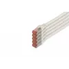 DIGITUS cabo de rede CAT6 S/FTP, 10 m, branco, pack de 5
