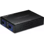 TRENDnet TO Dual SFP FIBER - Conversor - fibra ótica (TFC-G21SFP)