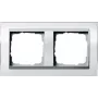 GIRA moldura 2 módulos Event Clear, Standard 55, System 55 branco 0212726