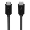 Cabo USB-C para USB-C Belkin F2CD084bt0.8MBK 0,8 m 40 Gbit/s preto