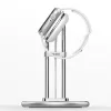 Suporte de carregamento para Apple Watch SAW-300 indutivo prateado