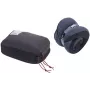 Almofada de viagem para o pescoço TROIKA BBG61/GY — design ergonómico, tecido macio, cinzento