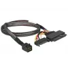 Cabo Delock SFF-8643 macho > U.2 SFF-8639 fêmea + conector de alimentação SATA 50 cm (84819)