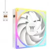 Pack de ventoinhas THERMALTAKE TOUGHFAN EX 140 ARGB Sync White — 140 mm, pack de 3
