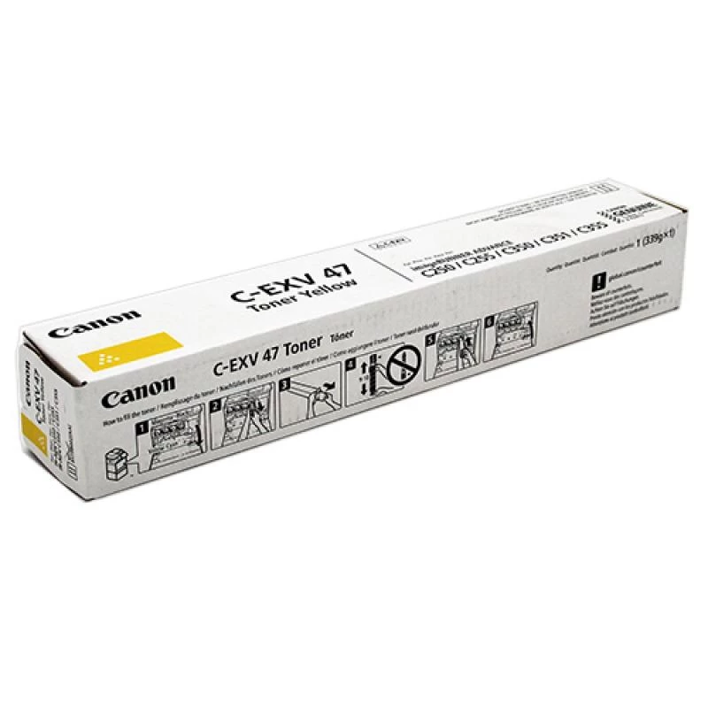 Toner Canon EXV47Y C-EXV47 20000 páginas amarelo
