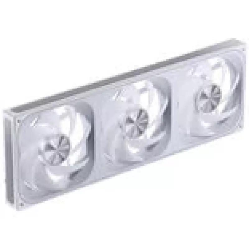 Conjunto de ventoinhas de caixa Jonsbo ZA-420W — 3×140 mm PWM ARGB, branco