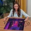 Puzzle Ravensburger New York in Neon, 1000 peças, puzzle para adultos