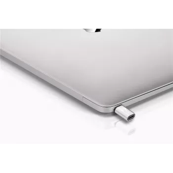 Wentronic Goobay adaptador USB-C™ - conector fêmea USB 2.0 Micro-B, prateado - para ligar um dispositivo USB-C™ a um cabo USB 2.0 Micro-B (56636)
