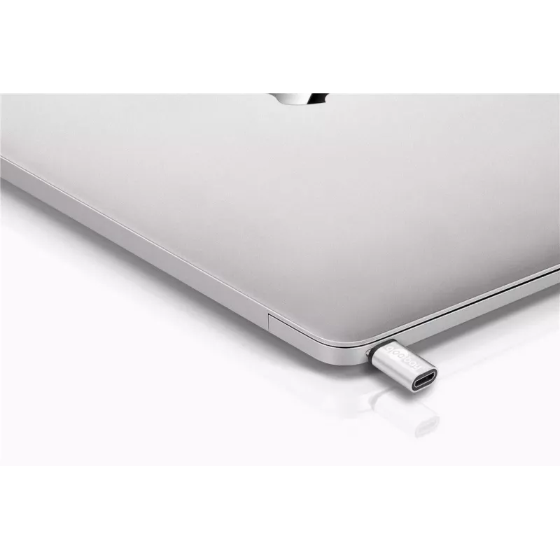Wentronic Goobay adaptador USB-C™ - conector fêmea USB 2.0 Micro-B, prateado - para ligar um dispositivo USB-C™ a um cabo USB 2.0 Micro-B (56636)