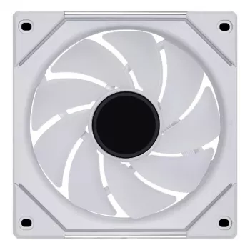 Ventoinha Lian Li UNI FAN SL-INF Wireless ARGB PWM 120mm — branco, sistema de ventoinhas modular magnético