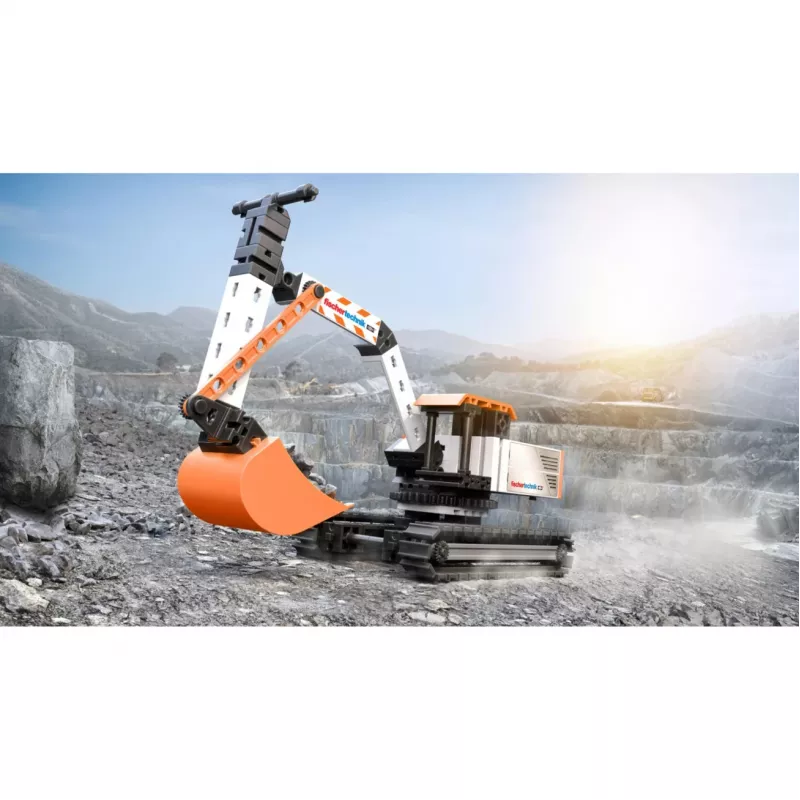 Fischer Escavadora, brinquedo de construção