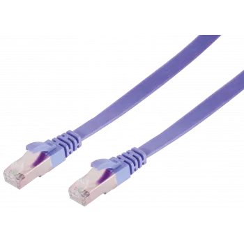 Cabo de rede ShiverPeaks BS75512-SLV violeta 2 m Cat7 U/FTP STP