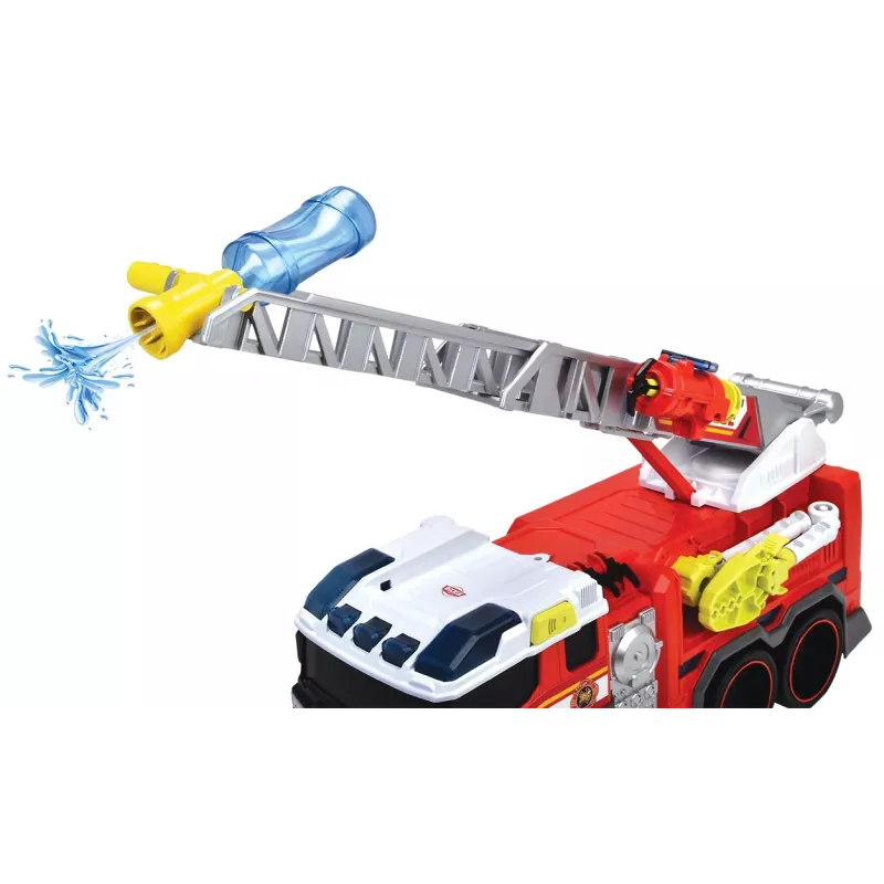 Carro de brincar bombeiros Dickie modelo 203307000 — a pilhas, a partir dos 3 anos, cores: preto/azul/vermelho/branco/amarelo