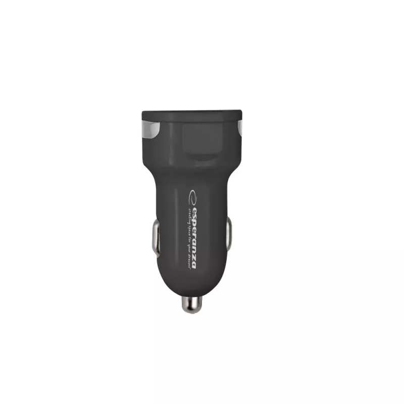 Esperanza EZ110 (EZC110K) carregador de automóvel, 36 W, 2x USB-A de 18 W, preto