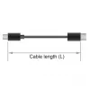 DeLOCK - Adaptador inversor de áudio - Ficha mini de 4 polos (M) para ficha mini de 4 polos (M) - 13cm - Preto (65896)