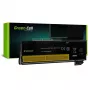 Bateria Green Cell LE57V2 para Lenovo ThinkPad L450 T440 T450 X240 X250 — Li-Ion 4400 mAh, preto