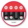 Jogo de tabuleiro BRIO da Ravensburger — jogo de flippers, 5 peças, 522×339×117 mm