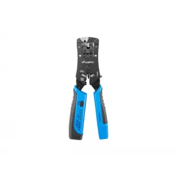 Alicate de cravar cabos Lanberg NT-0203 ferramenta de cravar preto, azul