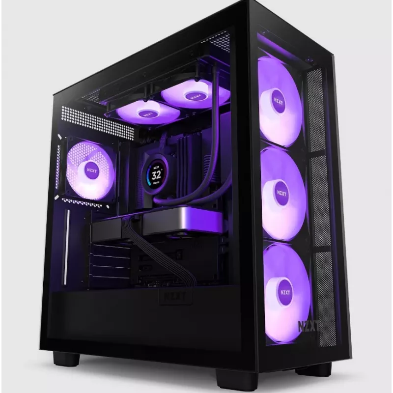 Arrefecedor líquido All-in-One NZXT Kraken Elite 240 RGB 12 cm preto