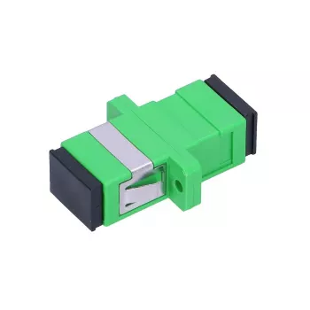 Adaptador Extralink SC/APC Single Mode Simplex verde