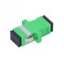 Adaptador Extralink SC/APC Single Mode Simplex verde