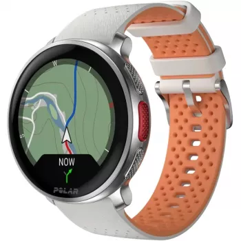 Polar Vantage V3 - Alumínio - Relógio desportivo com pulseira - Silicone - Ecrã 3,5 cm (1,39 polegadas) - 32 GB - Bluetooth - 57 g - Sunrise Apricot (900108893)