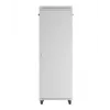 Armário rack LANBERG FF01-8047-12SL 47U 800x1000 mm cinzento com portas frontal e traseira de vidro e espaço para painel LCD