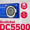 Câmara compacta Realishot DC5500 24 MP CMOS 5616 x 3744 píxeis Azul (DC5500BL)