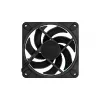 Fractal Design Momentum 12 RGB ventoinha de caixa de 120 mm, preta
