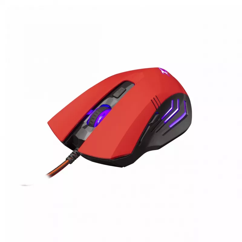 Rato White Shark GM-5006 HANNIBAL-2 vermelho 3200 DPI
