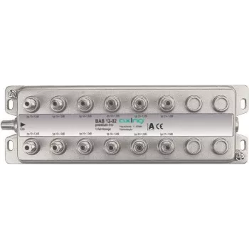 axing BAB 12-02 - repartidor de cabo - 5 - 1006 MHz - Aço inoxidável - A - F - 245 mm