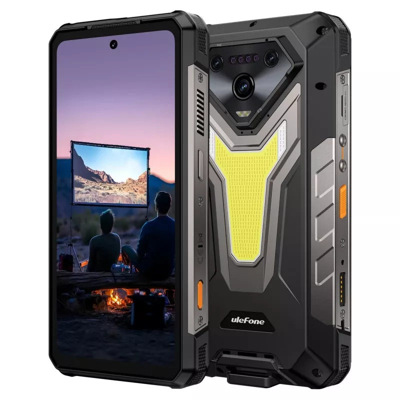 Smartphone UleFone Armor 34 Pro (Plus) 16/512GB 5G, dispositivo Android robusto, 16GB RAM, 512GB armazenamento, conectividade 5G