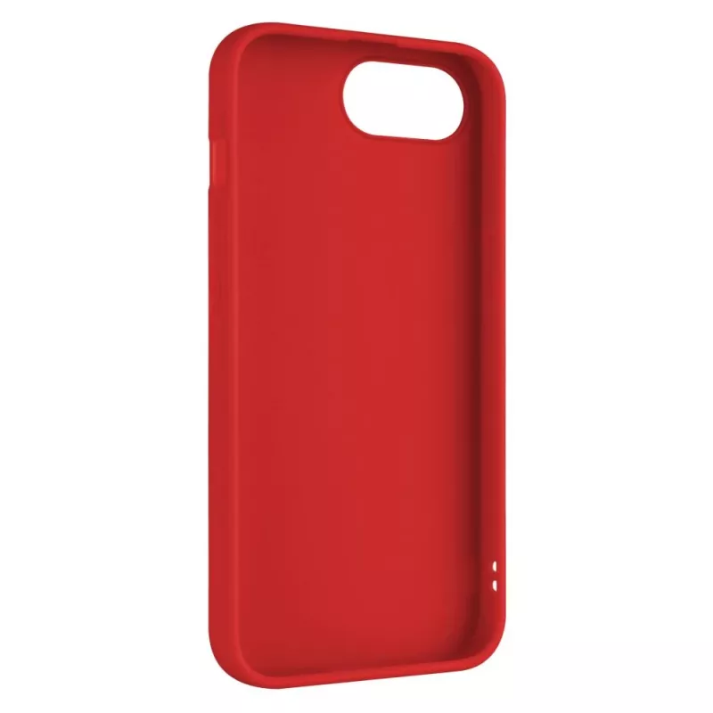 Tampa traseira para telemóvel FIXED para Apple iPhone 16e, Borracha, vermelho, capa protetora fina