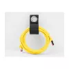 Fita de velcro heavy-duty DeLOCK 508x50mm preta 5 unid.
