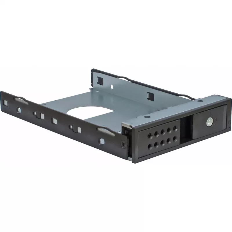 Caixa rackmount INTER-TECH IPC 4U-4508 preto — chassis 4U para servidor/PC, rackmount