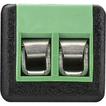 Wentronic 76741 adaptador de interface de cabo RCA de 2 polos preto - verde (76741)