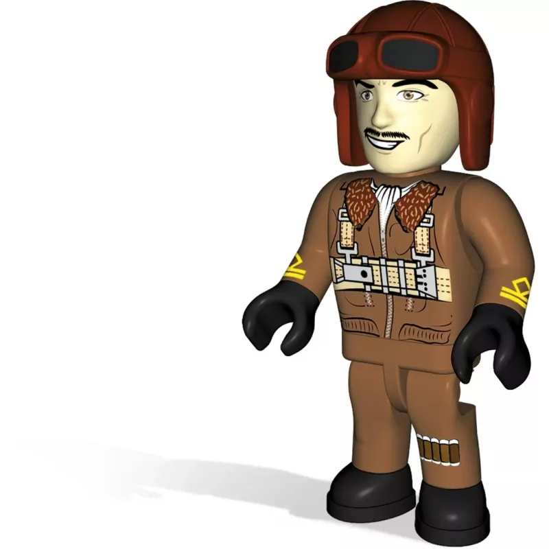 Brinquedo de construção Cobi Macchi C.202 Folgore modelo 5760 – kit de montagem à escala