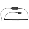 Cabo espiral Jabra GN1218 AC 2m, preto