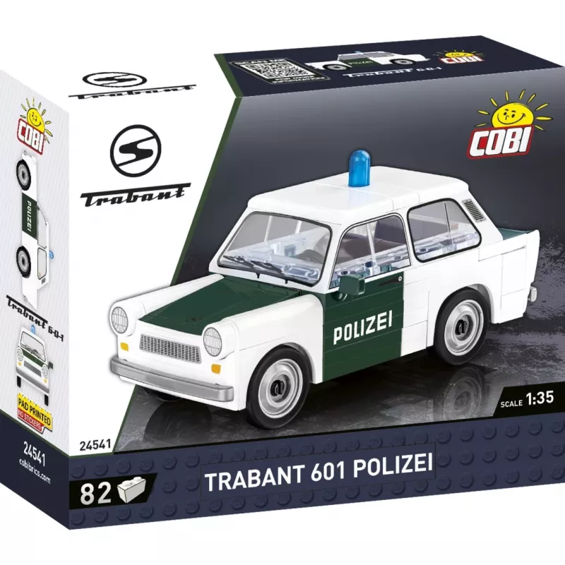 Trabant 601 Polizei, brinquedo de construção