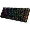 Teclado Mecânico ASUS ROG Falchion — layout compacto 65%, interruptores Cherry MX Red, retroiluminação RGB