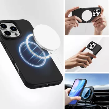 Capa 4smarts iPhone 16 Pro 16 cm (6,3 polegadas) Preto